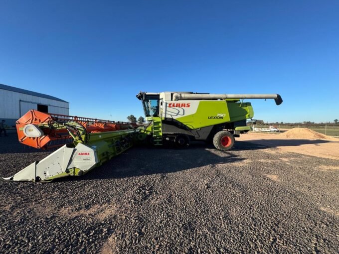Cosechadora Claas Lexion 750 - año 2011 - Usada.